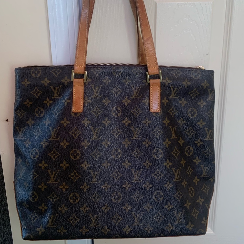 Authentic- LV Monogram Cabas Mezzo